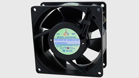 Taiwan sanju  Electric share installation method of automobile cooling fan