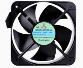 Heat dissipation fan of computer host machine convenient to assemble