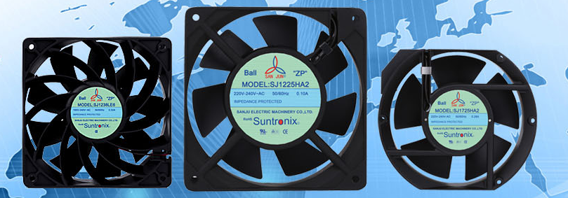 San Ju motor cooling fans help the development of the industry and endow the industry with a bright future.